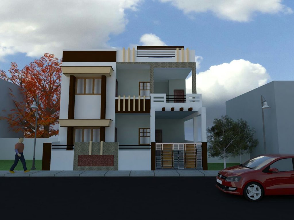 Porposed Residence For Mr. Ajay tiwari At vrindavan Lucknow
