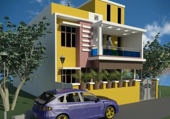 Proposed Residence For Mr. A.P. Singh At Sitapur Road Lucknow