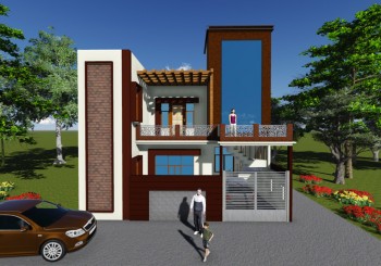 Proposed Residence for Kumar Property at Virndavan,Lucknow