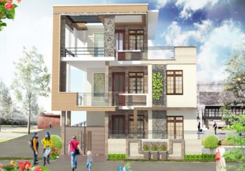 PROPOSED RESIDENCE FOR MR. BRIJESH GUPTA AT LUCKNOW