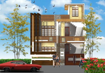 PROPOSED RESIDENCE FOR MR. SANDEEP PANDEY AT LUCKNOW